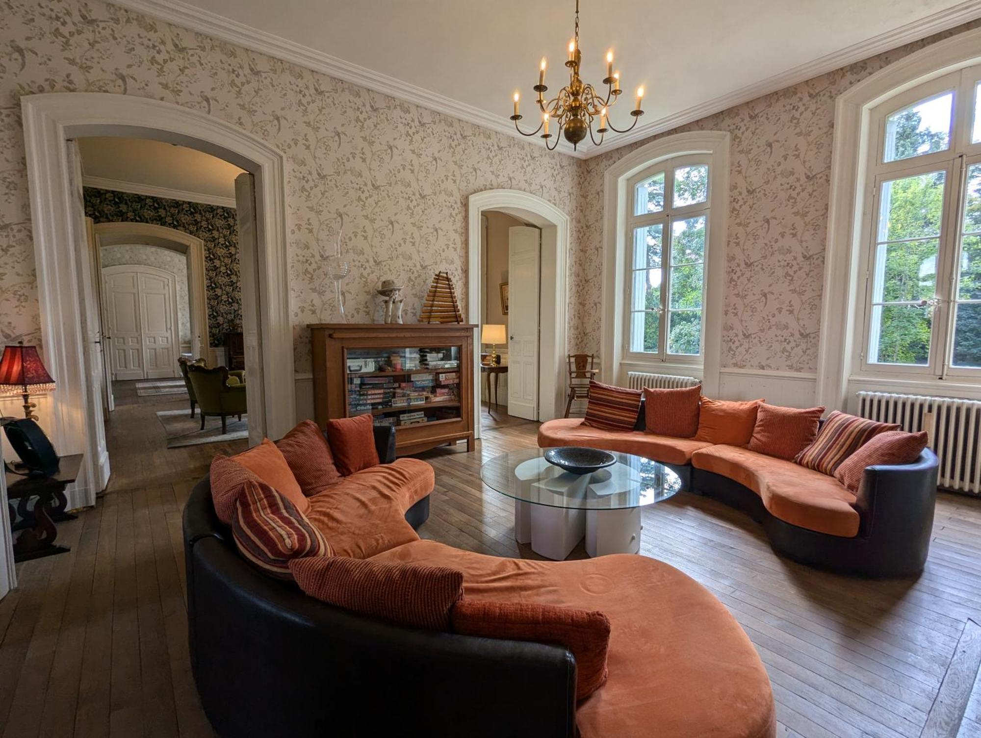Bed and Breakfast Domaine Du Faure Chadurie Exterior foto